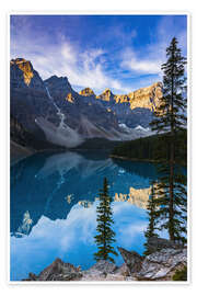 Wandbild  Moraine Lake, Banff National Park, Alberta, Kanada I - Russ Bishop