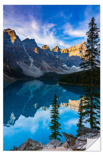 Wall sticker Moraine Lake, Banff National Park, Alberta, Canada I