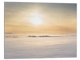 Gallery print Sunset over frozen Melville Bay