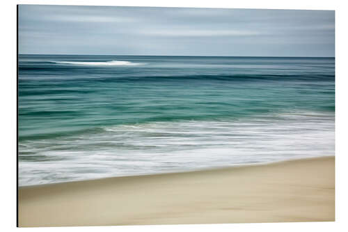 Alumiinitaulu Abstract Illustration of Gentle Waves III