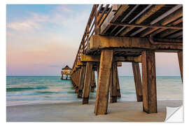 Wandsticker Naples Pier in Naples Florida