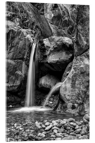 Acrylic print Clear Creek Canyo, waterfall