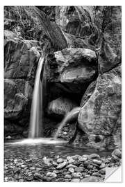 Vinilo para la pared Clear Creek Canyo, waterfall