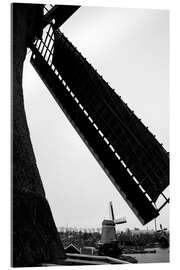 Acrylic print Wooden mill and spice mill from Poelenburg