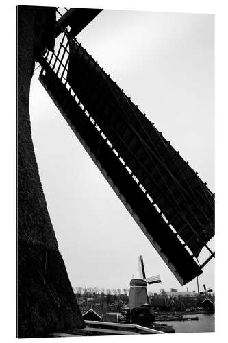 Galleritryck Wooden mill and spice mill from Poelenburg