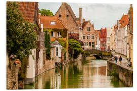 Acrylic print Bruges, West Flanders, Belgium