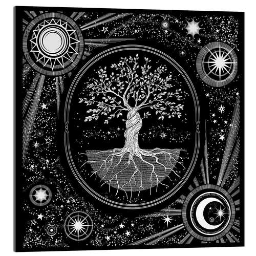 Acrylic print Celestial Tree of Life