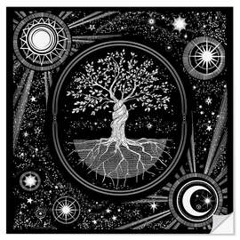 Wall sticker Celestial Tree of Life