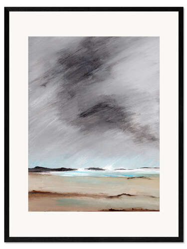 Framed art print Showery sky