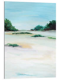 Tableau en plexi-alu White sand