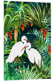 Foam board print To Me, You're The Perfect Heron