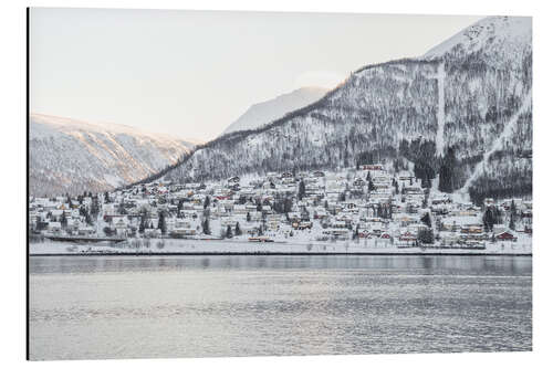 Aluminiumsbilde Tromsø Coastline