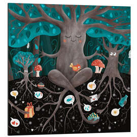 Magnettafel Kommunikation des Waldes