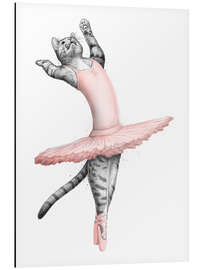 Magnettafel Ballerina-Katze
