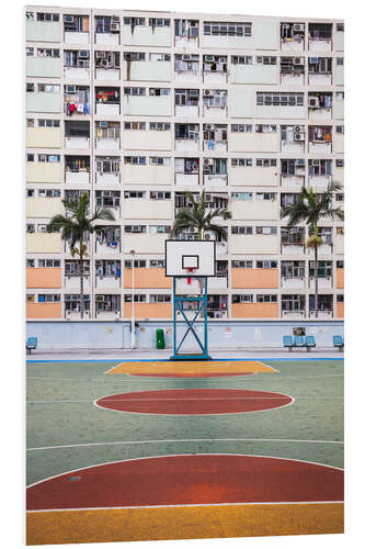 Tableau en PVC Basketball court, Hong Kong