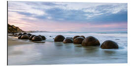 Alumiinitaulu Moeraki boulders, New Zealand