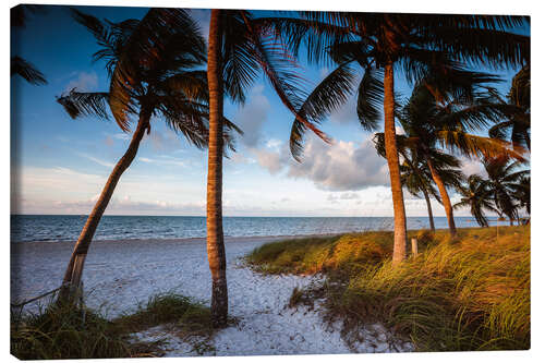 Leinwandbild Am Strand, Key West, Florida