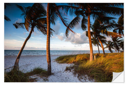 Autocolante decorativo At the beach, Key West, Florida