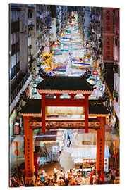 Tableau en plexi-alu Street market, Hong Kong