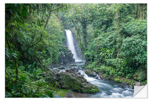 Sticker mural Waterfall, Costa Rica