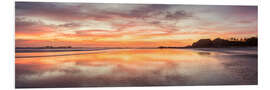 Quadro em PVC Beach sunset, Costa Rica