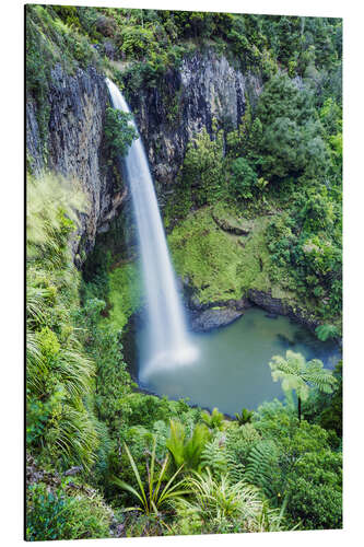 Aluminiumsbilde Bridal Veil Falls, New Zealand