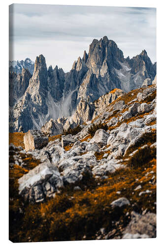 Lerretsbilde Cadini di Misurina