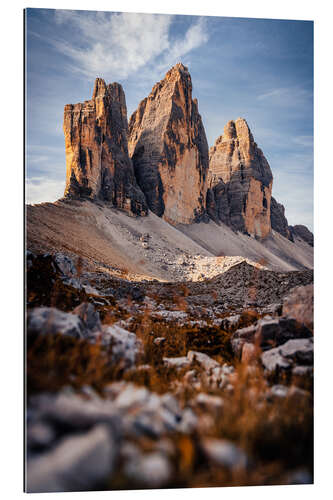 Tableau en plexi-alu Three Peaks