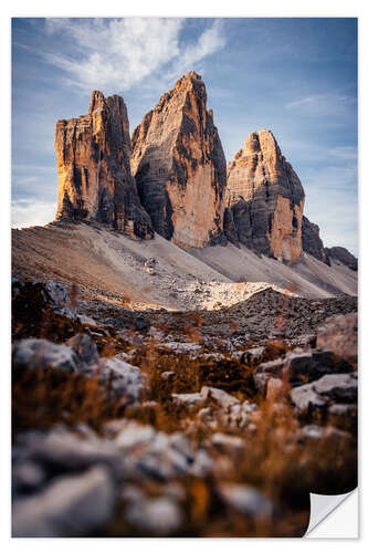 Vinilo para la pared Three Peaks