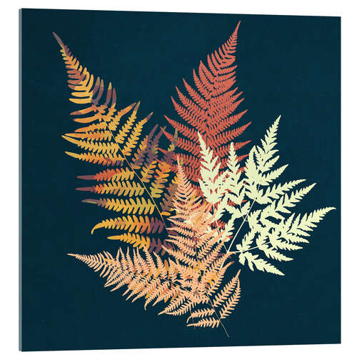 Quadro em acrílico Autumn Fern