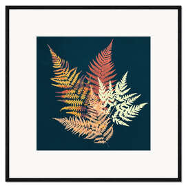 Framed art print Autumn Fern