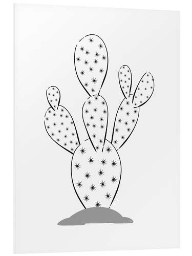 PVC-taulu Cactus Lady