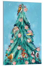 Gallery print Birds of the forest, decorating the Christmas tree