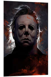 Foam board print Michael Myers