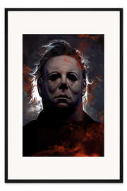 Gerahmter Kunstdruck Michael Myers