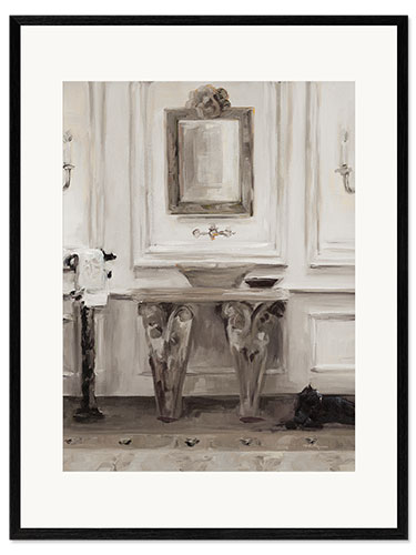Plakat artystyczny premium w ramie Classical Bath I