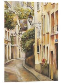 Akrylbilde Montmartre II