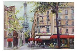 Tableau en aluminium Springtime in Paris