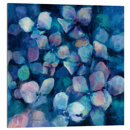 Gallery print Midnight Blue Hydrangeas