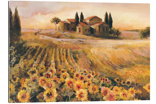 Gallery print Sunflowers in Italy