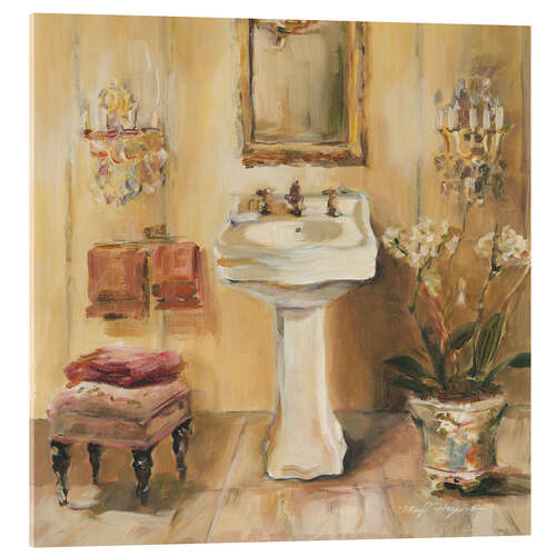 Acrylic print French Bath III