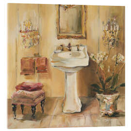 Acrylic print French Bath III