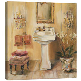 Canvas print French Bath III