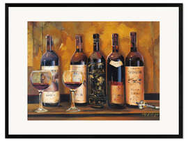 Framed art print Cellar Reds