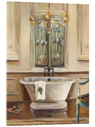 Tableau en verre acrylique Classical Bath III