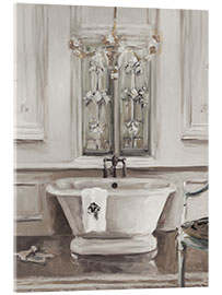 Quadro em acrílico Classical Bath III