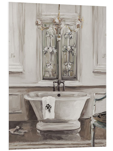 Foam board print Classical Bath III