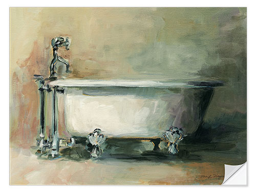 Autocolante decorativo Vintage Tub II