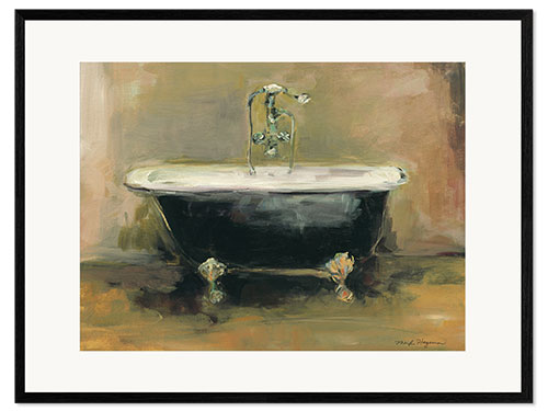 Framed art print Vintage Tub I