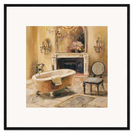 Framed art print French Bath I